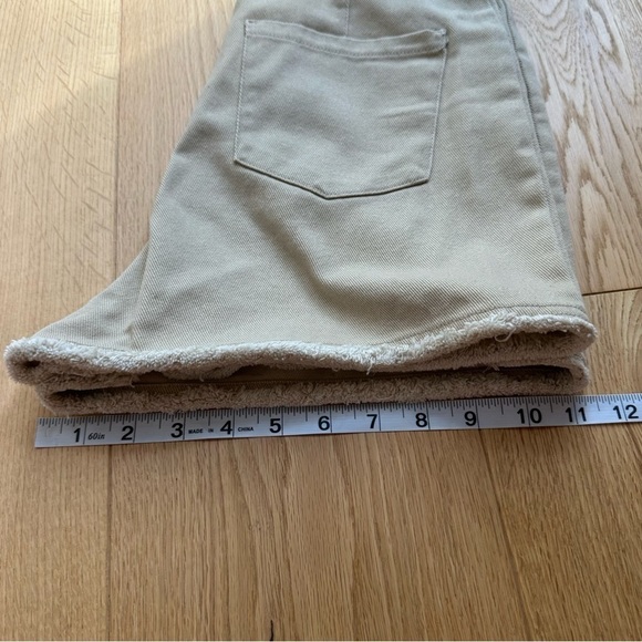 NWT OAK + FORT TAN BUTTON FRONT  SHORTS - 25 - Picture 10 of 13